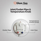 Glam Gas EWH Series Electric Water Heater With Official Warranty