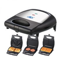 Anex AG-2138 Deluxe 3 In 1 Sandwich Maker With Official Warranty