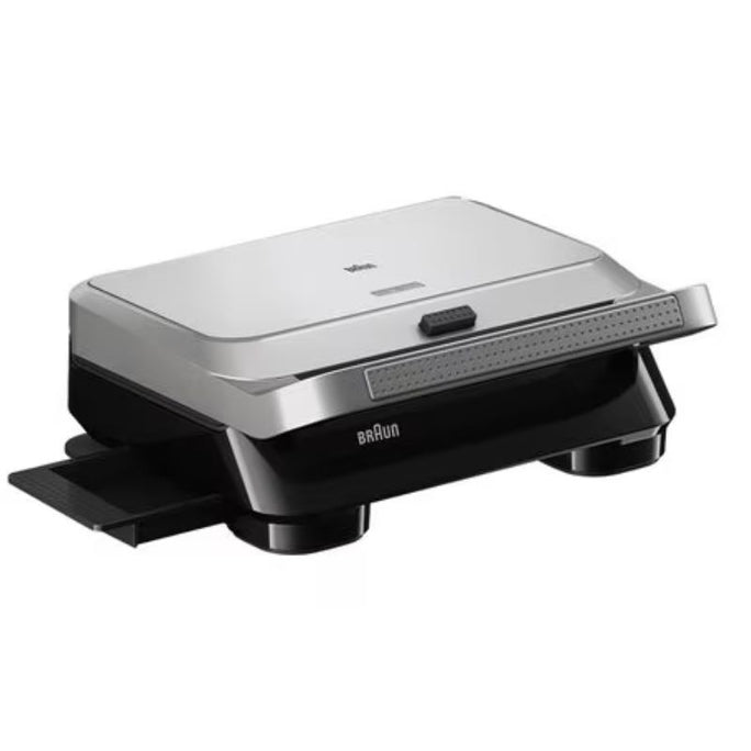 Braun SM 5038 SnackMaker 5 And Sandwich + Waffle + Grill Platers With Official Warranty