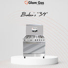 Glam Gas Baker’S 34 (Gas) Cooking Range With Official Warranty