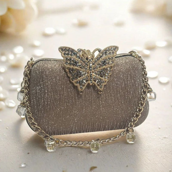 Milli legacy Fancy Butterfly Style Clutch For Women