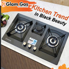 Glam Gas GG-10 Brass Built In Hob With Official Warranty