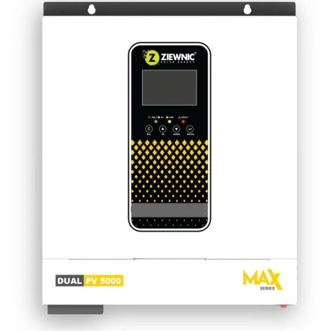 Ziewnic Solar Hybrird Inverter Dual Max (3.5KW) PV5000 Built-in anti dust for harsh environment Brand For Official Warranty