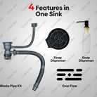 Glam Gas Life Style-57 Texture BK Built In Sink