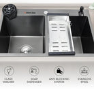 Glam Gas Life Style-57 Texture BK Built In Sink