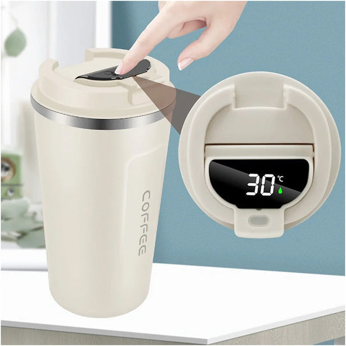 510ML Stainless Steel Thermos Flask With Digital LED Temperature Display