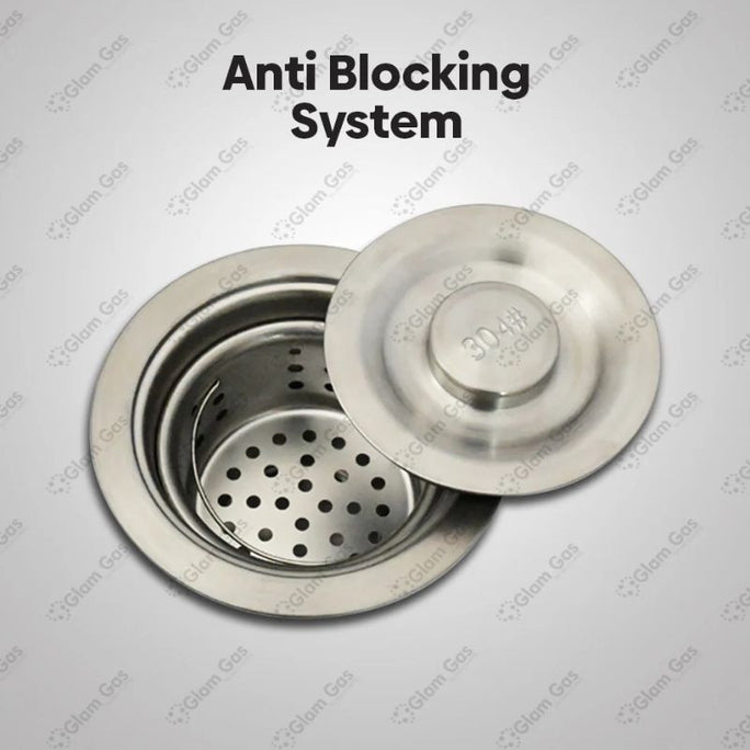 Glam Gas Life Style-57 Texture BK Built In Sink