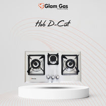 Glam Gas D-Cut Built In Hobs With Official Warranty