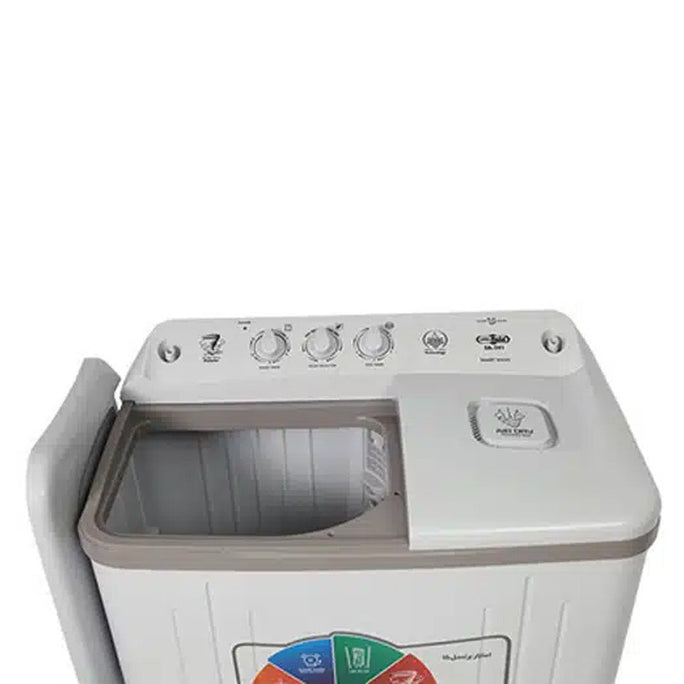 Super Asia SA-241 Smart Wash 7kg Twin Tub Washing Machine with Official Warranty