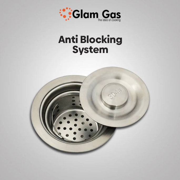 Glam Gas Life Style OBL Built In Sink