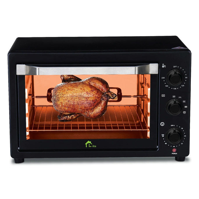 E-Lite ETO-221R Grill Oven Toaster 22 Liter With Official Warranty