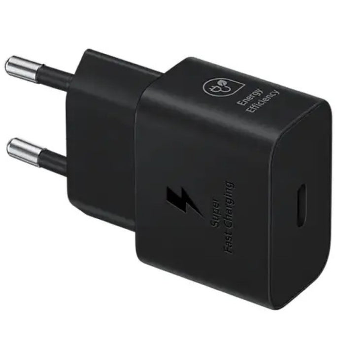 Samsung 25W Power Adapter Without Cable 2 Pin EU Plug New Version