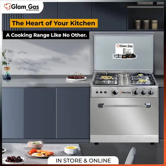 Glam Gas Cooking Range (Gas) Baker’S 27 " With Official Warranty