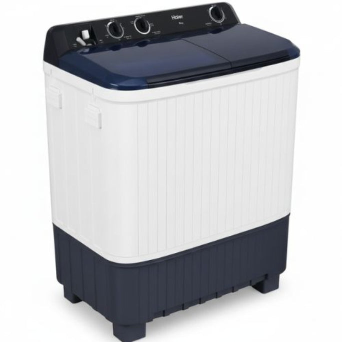Haier HTW100-1217 10Kg Top Load Twin Tub Semi Automatic Washing Machine With Official Warranty