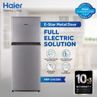 Haier HRF-276 EBS / EBD E-Star Double Door Refrigerator 10 Cubic Feet With Official Warranty