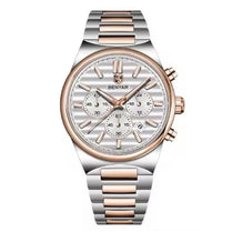 Benyar 5214 Alpha Date Chronograph Edition Stainless Steel Strap Men Watch