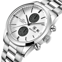 Benyar BY-5187 Insider Chronograph Edition Stainless Steel Strap Men Watch