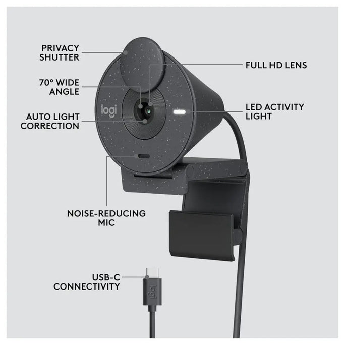 Logitech Brio 305 Business Series Full HD USB Webcam