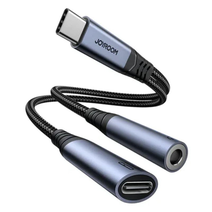 Joyroom SY-C02 2-in-1 Audio Adapter (USB-C to 3.5mm + USB-C)