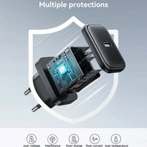 Joyroom JR-TCF23 25W Fast Charger (EU) + USB-C to USB-C 1M Cable