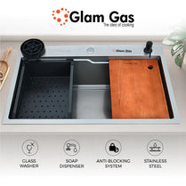 Glam Gas Life Style OBL Built In Sink