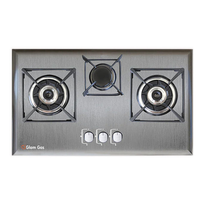 Glam Gas Black Berry Built In Hob With Official Warranty
