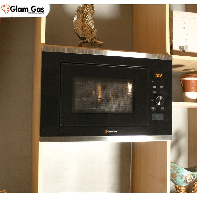 Glam Gas BM-120 Built-In Microwave Oven 20 Liter With Official Warranty