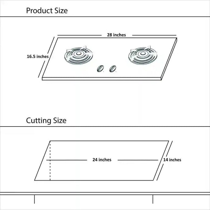 Hanco HHE-205SS Economy Hob Stainless Steel Body With Official Warranty