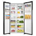 Haier HRF-622IBS Side by Side Door Inverter Refrigerator 22 Cubic Feet With Official Warranty