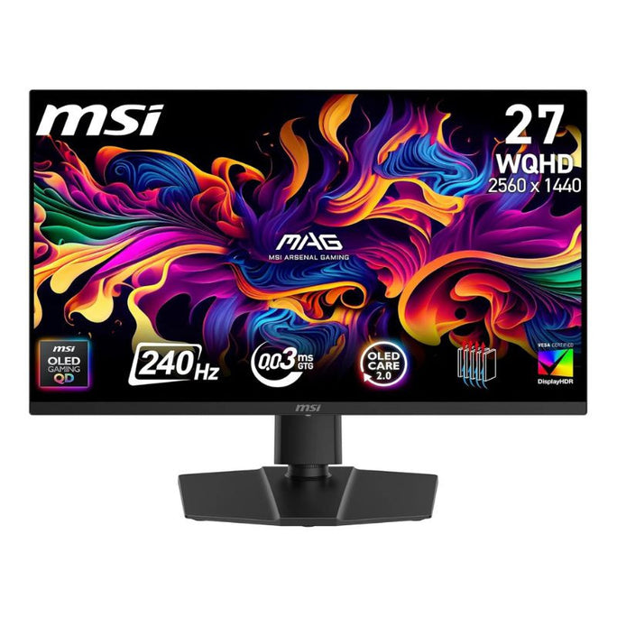 MSI MAG 272UP 27'' QD-OLED 240Hz X24 4K Monitor