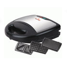 Westpoint WF-6193 Deluxe 3 In 1 Sandwich Toaster Waffle Maker & Grill With Official Warranty