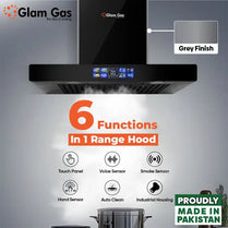 Glam Gas Thunder-12 T-Shaped Range Hood With Official Warranty