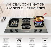 Glam Gas Ford-11 Built In Hob With Official Warranty