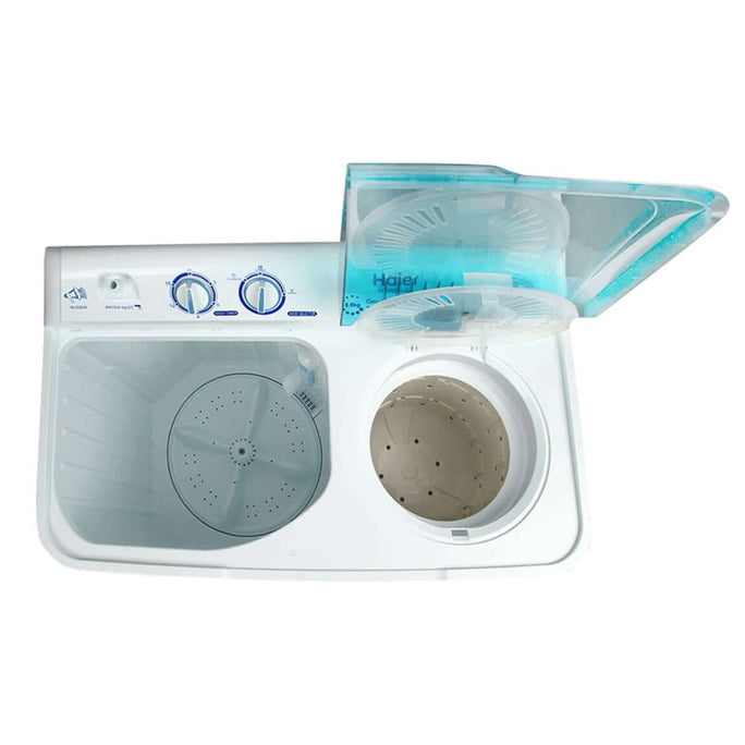 Haier HWM 80-AS 8Kg Top Load Twin Tub Semi Automatic Washing Machine With Official Warranty.