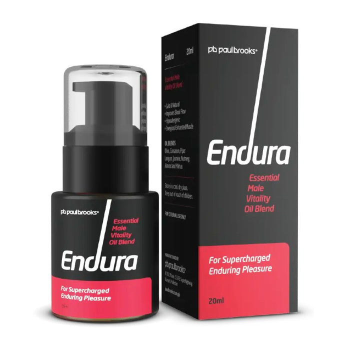 Paul Brooks Endura Essential Male Vitality Oil Blend, 20ml