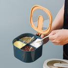 Spice Box 4 in 1 - Modern Grid Spices Box