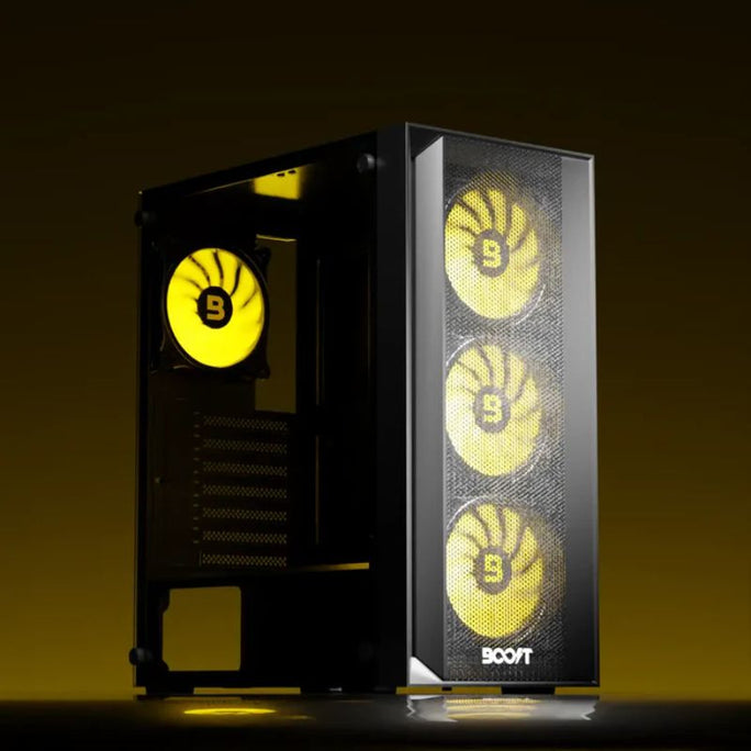 Boost P200 Enclosure Pro Series With 4 ARGB Fans
