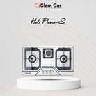 Glam Gas Flora Built In Hobs Silver With Official Warranty