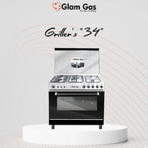 Glam Gas Griller’S 34 (Gas) Cooking Range With Official Warranty