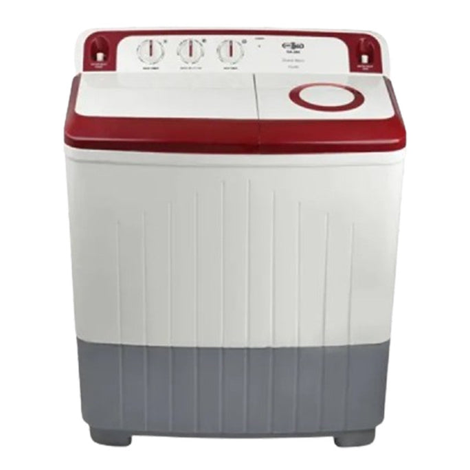 Super Asia SA-280 Grand WashCrystal 10kg Twin Tub Washing Machine with Official Warranty