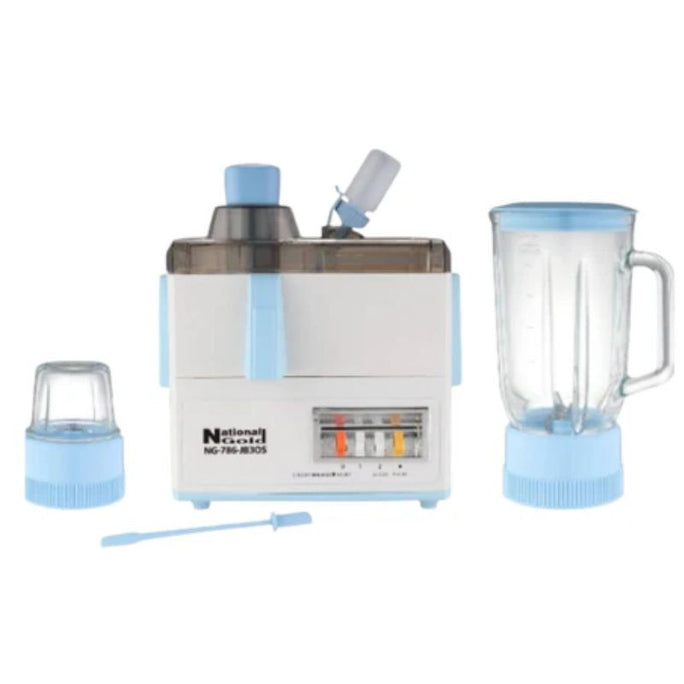 National Gold JB3OS 3 In 1 Juicer Blender  & Drymill With Official Warranty