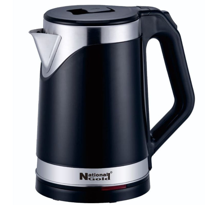 National Gold NG-2020 2.0L Cordless Stainless Steel Electric Kettle with Official Warranty