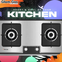 Glam Gas Food book F2 Compact Built In Hobs With Officially Warranty