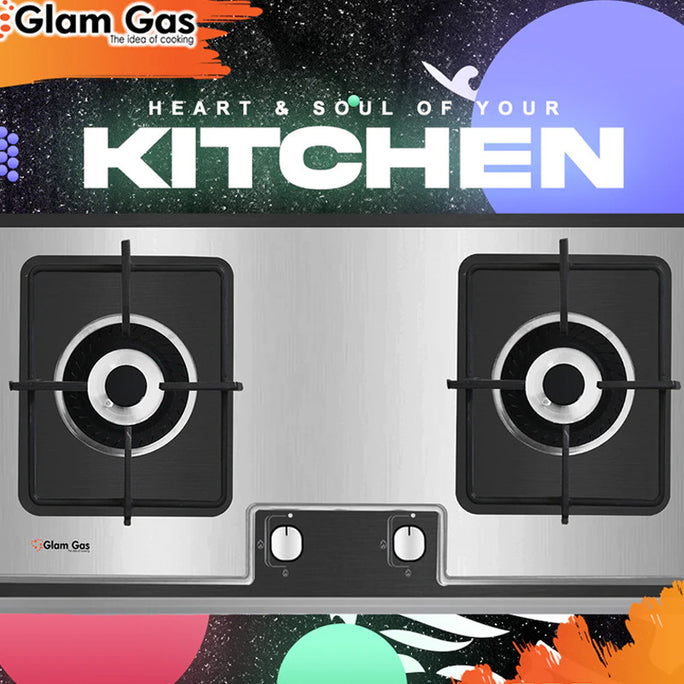 Glam Gas Food book F2 Compact Built In Hobs With Officially Warranty