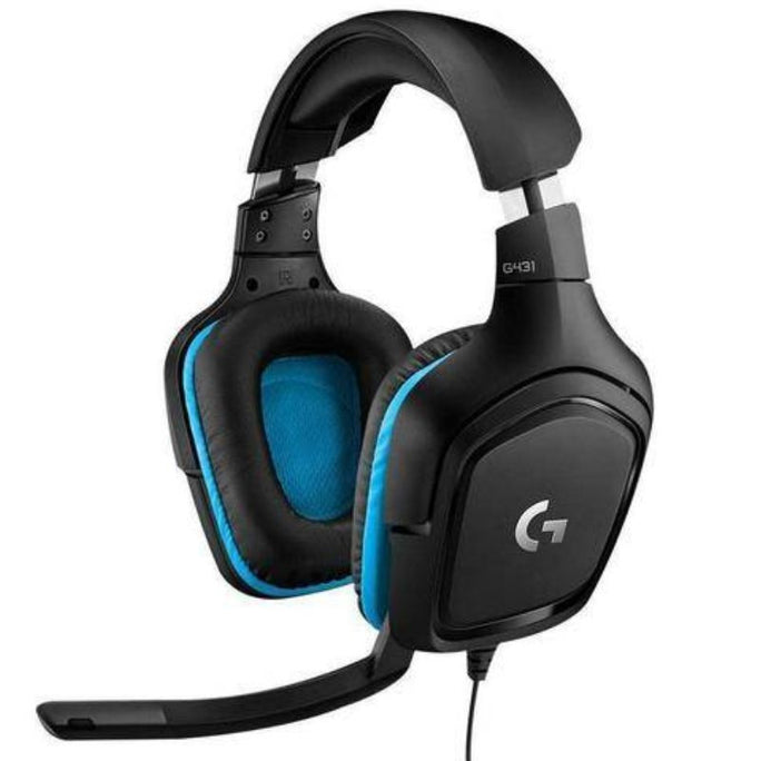 Logitech G431 7.1 Surround Sound Wired Gaming Headset