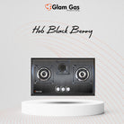 Glam Gas Black Berry Built In Hob With Official Warranty