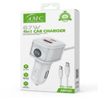 AMC AM-002 67W 4-in-1 Fast Car Charger