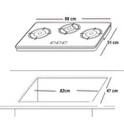 Glam Gas GG-07A Built In Hobs With Official Warranty