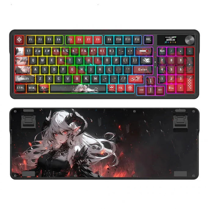 Redragon K719 Artemis Pro RGB PRO Wireless Gasket Hype Screen Anime Keyboard