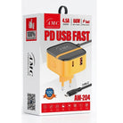 AMC AM-204 4.4A Type-C PD USB Fast Charger